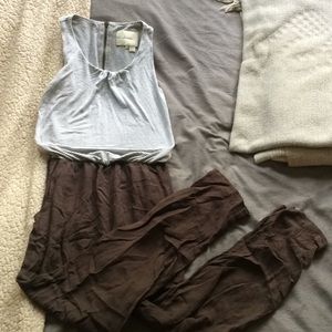 Anthropologie jumpsuit. XXSP.